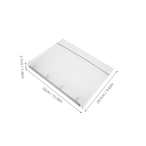 Veemoon Ring Ordner Transparent Notenmappe mit Sichtfenster Musiknoten Organizer für Schule Büro Zuhause Veemoon Ring Ordner Transparent Notenmappe mit Sichtfenster Musiknoten Organizer für Schule Büro Zuhause von Veemoon
