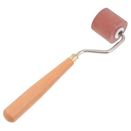 Veemoon Rubber Ink Roller Gummiwalze für Druckgrafik Linolwalze Malen Printmaking für Kunsthandwerk und DIY Ink Applicator zum Gleichmäßigen Auftragen bei Stempeln Tapeten Druck von Veemoon