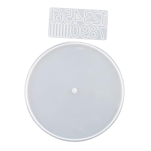 Veemoon Rundes Silikon Uhr Dial Mold mit Einfachen Arabischen Zahlen für Kreative Heimdekoration für Resin Gestaltung im Büro oder Zuhause Langlebig und Leicht zu Entformen Veemoon Rundes Silikon Uhr Dial Mold mit Einfachen Arabischen Zahlen für Kreative Heimdekoration für Resin Gestaltung im Büro oder Zuhause Langlebig und Leicht zu Entformen von Veemoon