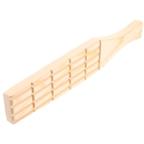 Veemoon Tonpaddel-Werkzeug Aus Holz Für Töpfertechnik Und Skulpturierung Mit Klarer Textur Und Natürlichem Material Geeignet Für Zeitsparend Und Praktisch von Veemoon
