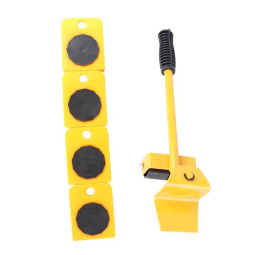 Veemoon Schwere Möbelroller mit Drehfunktion Gelb Möbelpacker für Schwere Gegenstände Möbelgleiter Transportroller für Holz und Teppichböden Möbelverschiebewerkzeug Veemoon Schwere Möbelroller mit Drehfunktion Gelb Möbelpacker für Schwere Gegenstände Möbelgleiter Transportroller für Holz und Teppichböden Möbelverschiebewerkzeug von Veemoon