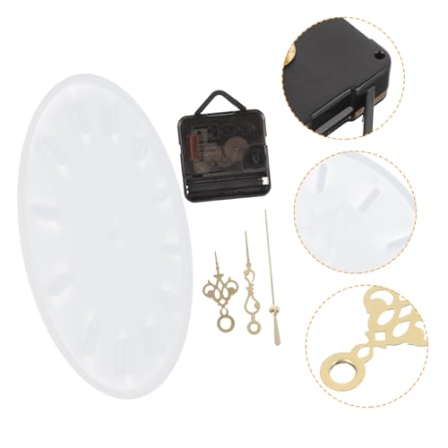 Veemoon Silikonform für DIY Uhr Rundes Epoxidharz Uhrwerk Flexible Reißfeste Gießform für Bastelarbeiten Wiederverwendbar und Leicht zu Reinigen für Handgemachte Uhren Dekoration Veemoon Silikonform für DIY Uhr Rundes Epoxidharz Uhrwerk Flexible Reißfeste Gießform für Bastelarbeiten Wiederverwendbar und Leicht zu Reinigen für Handgemachte Uhren Dekoration von Veemoon