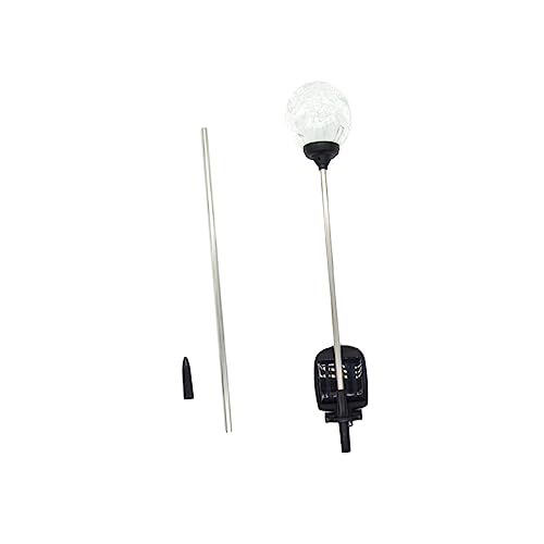 Veemoon Solar Glass Ball Gartenleuchte Farbwechselnde LED Lampe für Außenbereich für Garten Terrasse und und Solarbetrieben von Veemoon