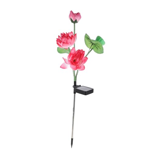Veemoon Solarleuchte Lotus für Garten Solar Outdoor Licht mit Hochkonvertierendem Solarpanel Dekorative LED Gartenlampe für Außenbereich Notlichtfunktion Installieren Veemoon Solarleuchte Lotus für Garten Solar Outdoor Licht mit Hochkonvertierendem Solarpanel Dekorative LED Gartenlampe für Außenbereich Notlichtfunktion Installieren von Veemoon