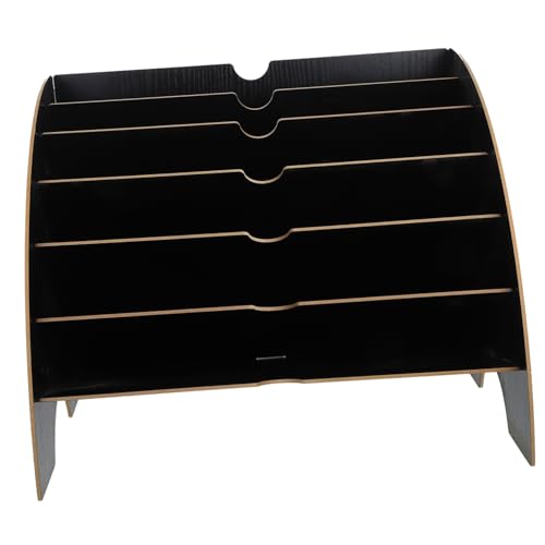 Veemoon Stapelbarer Holz-datei-Organizer Akten Multifunktionale Ablage Für Büro Arbeitszimmer Wohnzimmer Praktische Dokumentenablage Schwarz Zur Aufbewahrung Von Magazinen Briefen Veemoon Stapelbarer Holz-datei-Organizer Akten Multifunktionale Ablage Für Büro Arbeitszimmer Wohnzimmer Praktische Dokumentenablage Schwarz Zur Aufbewahrung Von Magazinen Briefen von Veemoon