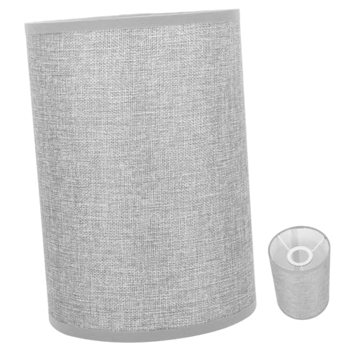 Veemoon Stehlampenschirm Leinenlampenschirm Beige Lampenschirme Für Leinen Trommellampenschirm Lampenschirme Für Tischlampen Stehlampenbezug Tischlampenschirm Moderner von Veemoon