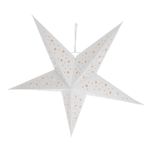 Veemoon Sternförmiger Papier Lampenschirm für Deckenleuchte Moderner Fünfzackiger Lampenschirm aus Langlebigem Papier Einfache Montage Dekorativ für Wohnzimmer und Partyraum Vielseitige Veemoon Sternförmiger Papier Lampenschirm für Deckenleuchte Moderner Fünfzackiger Lampenschirm aus Langlebigem Papier Einfache Montage Dekorativ für Wohnzimmer und Partyraum Vielseitige von Veemoon
