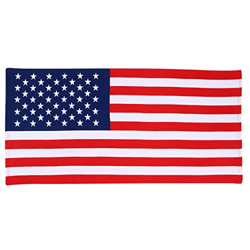 Veemoon Strandtuch Mit Nationalflagge Ultrafeine Fasern Großes Mikrofaser-Badetuch Schnelltrocknend (150 X 70 cm) von Veemoon