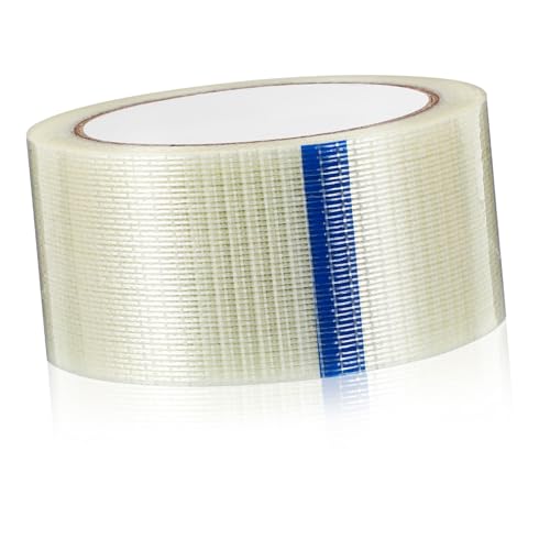 Veemoon Strapping Tape Pet Hochtemperaturbeständig Verstärktes Faserband Transparent Für Verpackung Bündeln Und Versiegeln Industriell Und Haushalt von Veemoon