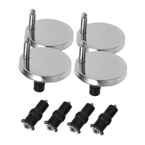 Veemoon Toilettenabdeckungsschraubenzubehör Reparatur von Toilettensitz universelle WC-Sitzschrauben Dehnschrauben für Toilettensitze Toilettensitz-Hardware-Kit wc sitz schrauben Metall Veemoon Toilettenabdeckungsschraubenzubehör Reparatur von Toilettensitz universelle WC-Sitzschrauben Dehnschrauben für Toilettensitze Toilettensitz-Hardware-Kit wc sitz schrauben Metall von Veemoon