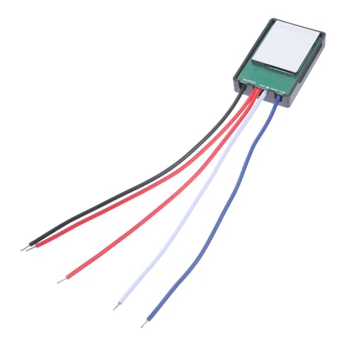 Veemoon Touch sensor schalter für LED beleuchtung Stufenlos Dimmbar mit Memory funktion Einzeltasten spiegelschalter für Schminktisch und LED streifen Einfache Klebemontage Vielseitig von Veemoon