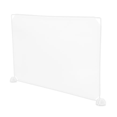Veemoon Transparente Schutzwand für Schreibtisch Stabiles Leichtes Panel als Spuckschutz für Schüler und Büros Wiederverwendbar Kippsicher Einsetzbar von Veemoon