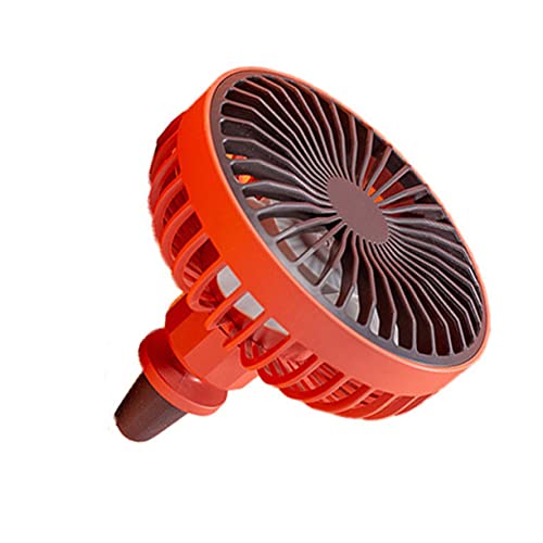 Veemoon USB Auto Klimaanlagen Tragbarer Mini Fan für Auto und Büro Drehbar Platzsparend zur Unterstützung der Luftzirkulation und Kühlung Rot Veemoon USB Auto Klimaanlagen Tragbarer Mini Fan für Auto und Büro Drehbar Platzsparend zur Unterstützung der Luftzirkulation und Kühlung Rot von Veemoon