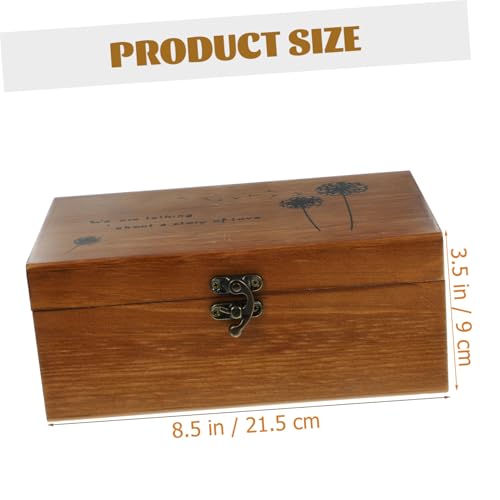 Veemoon Vintage Nähset mit Langlebigen Nähnadeln und Garnwerkzeugen Praktischer Holzbox für Zuhause und Unterwegs Kompaktes Leichtes Nähzubehör für Handarbeiten DIY Kleidung Nähanfänger von Veemoon