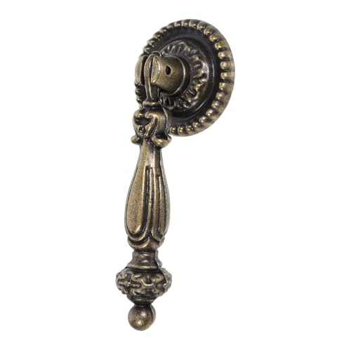 Veemoon Vintage Zinklegierung Möbelgriff Einloch Schranktürknopf Antik Bronze Finish Robuster Retro Schubladengriff für Kommode Kleiderschrank Küchenschrank Home Decor Veemoon Vintage Zinklegierung Möbelgriff Einloch Schranktürknopf Antik Bronze Finish Robuster Retro Schubladengriff für Kommode Kleiderschrank Küchenschrank Home Decor von Veemoon