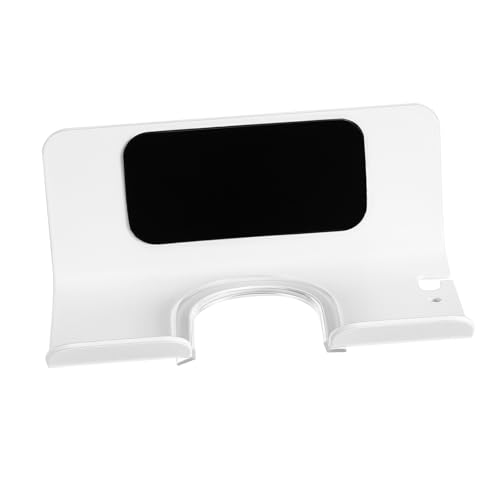 Veemoon Wandmontierter Haartrocknerhalter Aluminium Weiß Haartrockner und Styling Tool Organizer Ohne Bohren Platzsparend Für Badezimmer von Veemoon