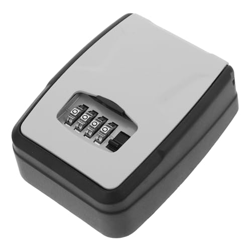 Veemoon Wandmontierter Schlüsselhalter Mit Code Wetterfeste Robuste Schlüsselbox Aus Metall Für Außenbereich Sicherer Schlüsselsafe Für Garage Büro Und Garten Stelliges Veemoon Wandmontierter Schlüsselhalter Mit Code Wetterfeste Robuste Schlüsselbox Aus Metall Für Außenbereich Sicherer Schlüsselsafe Für Garage Büro Und Garten Stelliges von Veemoon