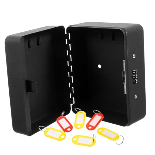 Veemoon Wandmontierter Schlüsselsafe aus Metall mit Stelligem Zahlenschloss Verschließbare Key Storage Box für Sichere Schlüsselorganisation für Haus Büro und Immobilienverwaltung Veemoon Wandmontierter Schlüsselsafe aus Metall mit Stelligem Zahlenschloss Verschließbare Key Storage Box für Sichere Schlüsselorganisation für Haus Büro und Immobilienverwaltung von Veemoon