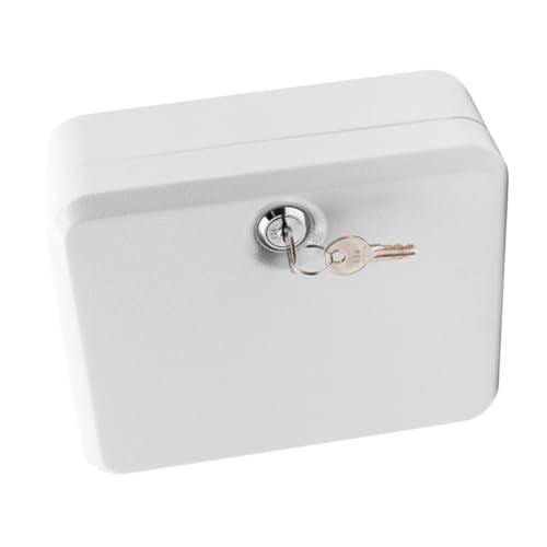 Veemoon Wandmontierter Schlüsselschrank mit Slots Schlüsselmanagementbox aus Stahl Abschließbare Schlüsselbox mit Beschriftbaren Anhängern Robuste Langlebige Lösung für Büro und Zuhause Veemoon Wandmontierter Schlüsselschrank mit Slots Schlüsselmanagementbox aus Stahl Abschließbare Schlüsselbox mit Beschriftbaren Anhängern Robuste Langlebige Lösung für Büro und Zuhause von Veemoon