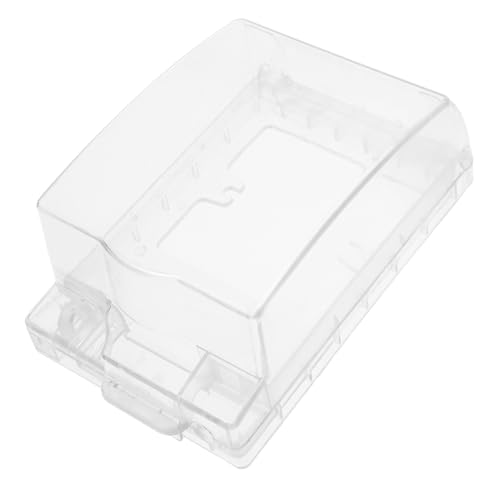 Veemoon Wasserdichte Steckdosenabdeckung Für Außen - 2er Set - Spritzwassergeschützte Abdeckung Für 7x15 Cm Steckdosen Schutz Für Schalter Und Steckdosen Im Transparenten Design Veemoon Wasserdichte Steckdosenabdeckung Für Außen - 2er Set - Spritzwassergeschützte Abdeckung Für 7x15 Cm Steckdosen Schutz Für Schalter Und Steckdosen Im Transparenten Design von Veemoon