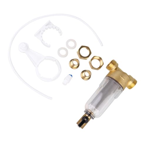 Veemoon Wasserfilter Rückspülfilter Wasserreiniger bis Entkalkungsfilter mit Durchscheinendem Design für Effektive Filtration und Einfache Veemoon Wasserfilter Rückspülfilter Wasserreiniger bis Entkalkungsfilter mit Durchscheinendem Design für Effektive Filtration und Einfache von Veemoon