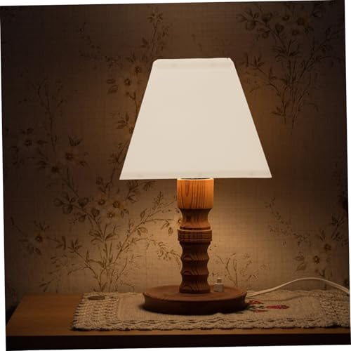 Veemoon Weißer Stoff Lampenschirm Quadratisch Abnehmbar Ersatz für Stehlampe Tischlampe Robust Leicht zu Reinigen Modernes Design für Wohnraum und Büro von Veemoon