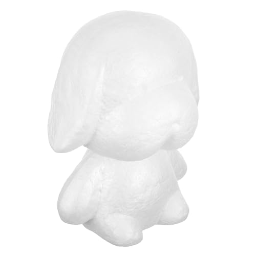 Veemoon Weißes Schaumstoff Hundemodell Leere DIY Skulptur für Kreative Malpartys Hochzeitsdekorationen und Blumenarrangements für Bastelprojekte und Künstlerische von Veemoon