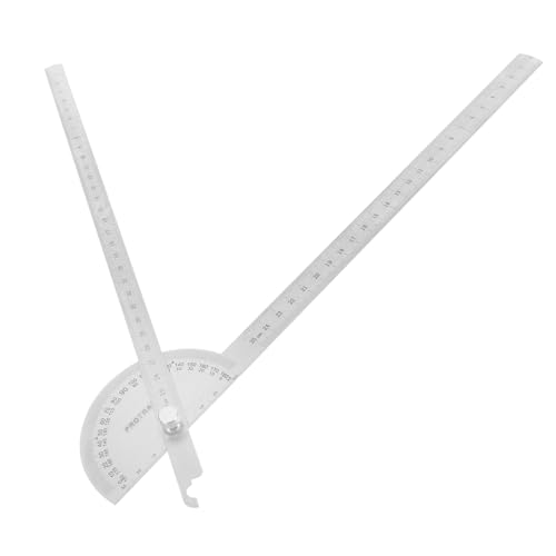Veemoon Winkelmesser mit Zwei Präzises Anreißwerkzeug für Holzbearbeitung und BAU Rostfrei Langlebig Vielseitig Einsetzbar Exakte Winkelmessung für Handwerker und Veemoon Winkelmesser mit Zwei Präzises Anreißwerkzeug für Holzbearbeitung und BAU Rostfrei Langlebig Vielseitig Einsetzbar Exakte Winkelmessung für Handwerker und von Veemoon