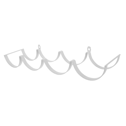 Veemoon Wolkenförmiger Toilettenpapierhalter Wandmontage Weiß Lagiger Papierrollen Organizer Platzsparend Modern für Badezimmer und Küche von Veemoon