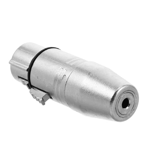 Veemoon Xlr zu Adapter Pin Xlr Weiblich zu Weiblich Audiokoppler für Mixer Recorder und Kompakte und Leicht zu Verwendende Lösung für Klare Klangübertragung von Veemoon