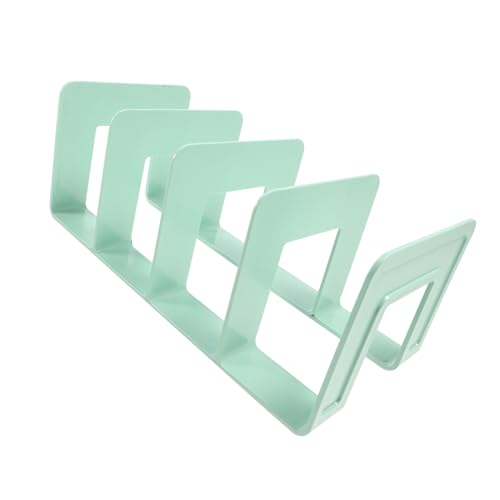 Veemoon Zeitschriftenhalter Für Regale Aktenordnerhalter-Organizer Robuste Buchstütze Ordnerhalter Zeitschriftenhalter Bücherregalhalter Ordnerhalter Bücherregal Verstellbare Buchstützen v von Veemoon