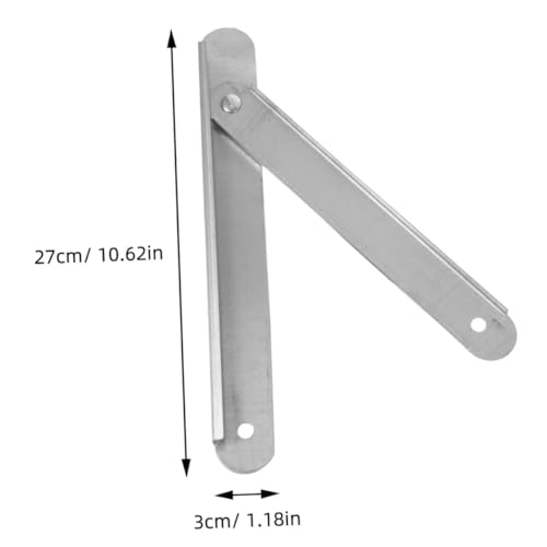 Veemoon Zinkbeschichtete Leiterbeschläge Verstärkte Klappbare Trittleiterteile aus Eisen Rostfrei nicht Isoliert Stabile Metallbeschläge für Vielseitige Leiteranwendungen Einfache Montage Veemoon Zinkbeschichtete Leiterbeschläge Verstärkte Klappbare Trittleiterteile aus Eisen Rostfrei nicht Isoliert Stabile Metallbeschläge für Vielseitige Leiteranwendungen Einfache Montage von Veemoon