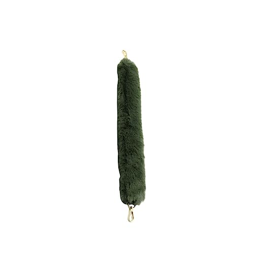 Veemoon warmes Handtaschenzubehör taschengurt Bag Straps Taschenzubehör für DIY Handtaschen Taschenbänder taschengürtel Tragetasche Geldbeutel Plüschschnallengriff Handtaschengriff Green von Veemoon