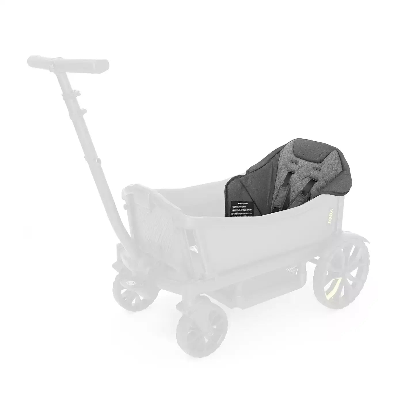 B-Ware Veer Cruiser Sitzeinsatz Auflage Kindersitz Zubehör Für Kinderwagen Schwarz von Veer