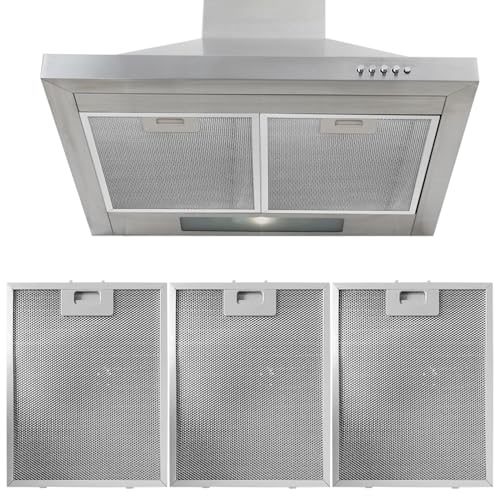 3pcs Range Hood Filter 13x10 Range Hood Fettfilter für Küche, praktischer Waschhaubenfilter für Reichweite Motorfilter Fett vom Herd Overhead 3pcs Range Hood Filter 13x10 Range Hood Fettfilter für Küche, praktischer Waschhaubenfilter für Reichweite Motorfilter Fett vom Herd Overhead von Veesper