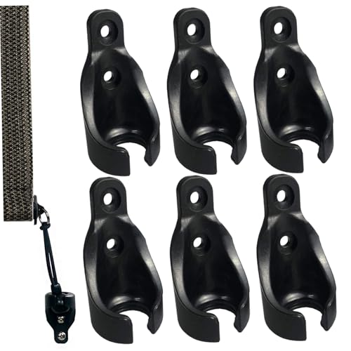 6pcs Bungee Ball Receiver Wetterfest vorgeboren von Veesper