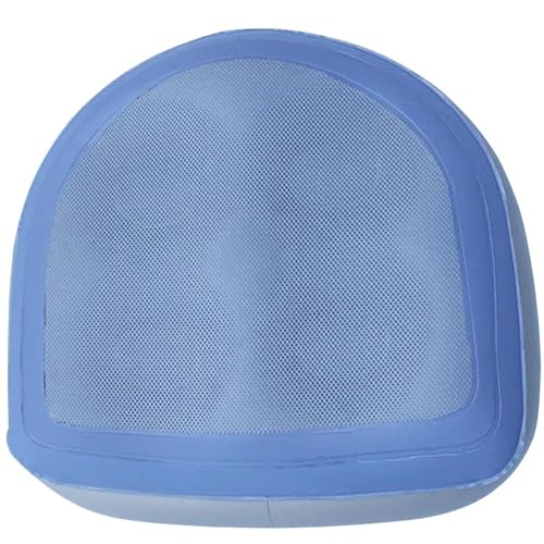 Aufblasbarer Auftriebssitz für -Spa und Pool wasserdichtes PVC -Kissen 18, 5 x 1.6 x 5, 9 Zoll mit Maschen- und 4 Saugnäpfeln Nicht -Schlupf -Whirlpool -Sitz -Zubehör von Veesper
