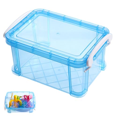 Karteikartenbox, 7x5x4-Zoll-Kunststoff-Karteikartenhalter mit Schnappscheibendeckel, Karteikartenorganisator mit großer Kapazität für Fotos, Rezepte, Papiere und Aufkleber Karteikartenbox, 7x5x4-Zoll-Kunststoff-Karteikartenhalter mit Schnappscheibendeckel, Karteikartenorganisator mit großer Kapazität für Fotos, Rezepte, Papiere und Aufkleber von Veesper