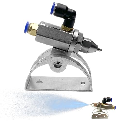 Ultraschallatomisierungsdüse 304 Edelstahl 30 ° Luftgebäudespray -Sprühdüse zur Unterdrückung, Befeuchtung, Kühlung, Reinigung und Industrieschmierung von Veesper