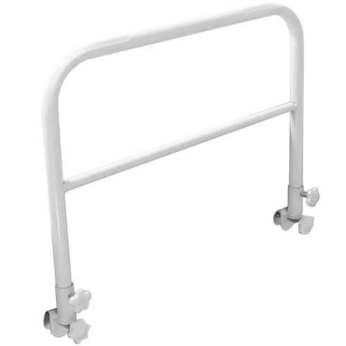 Veesper Bettschienen 14x17 Zoll Keine Bohrbettwache mit Einer 2 -Zoll -Schnalle Sturdy Safety Rail Grab Bar Stehhilfe älterer Erwachsener Senioren Schlafzimmer Weiß weiß von Veesper