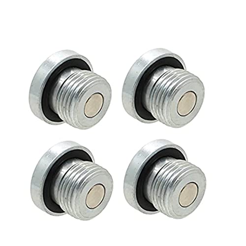 Vorderhandschuhe Abflussstopp, 4PCS Differential Drain -Stecker kompatibel mit Polaris Sportsman Ranger RZR ACE 325 500 570 800 900 1000XP SCRAMBER 2203738 DKEK, Ölstopfenersatz -Ersatzkit von Veesper
