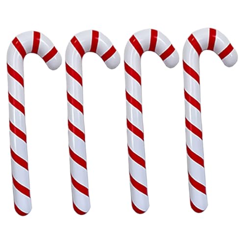 Weihnachten Schlauchboote 4pcs 45in Riese PVC Candy Cane Dekorationen und Leckroichte Weihnachten Schlauchboote 4pcs 45in Riese PVC Candy Cane Dekorationen und Leckroichte von Veesper