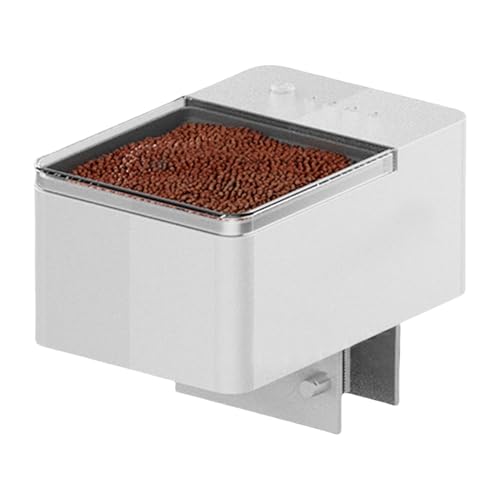 Automatischer Fischfutterautomat Für Aquarien | Automatischer Fischfutterspender Für Urlaubszeit - Präzises Fütterungssystem Für Flockenfutter Und Granulat Mit Vielseitiger Anwendung von Veeteah