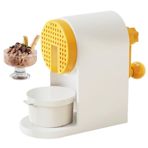 Handbetriebener Eiscrusher,Rotierender Eisraspel mit Handkurbel - Stromloses Küchenwerkzeug Mit Rutschfestem Griff Für Desserts Zu Hause Café Camping Und Reisen Handbetriebener Eiscrusher,Rotierender Eisraspel mit Handkurbel - Stromloses Küchenwerkzeug Mit Rutschfestem Griff Für Desserts Zu Hause Café Camping Und Reisen von Veeteah