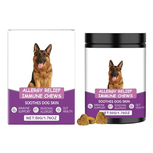 Hautpflege Für Hunde - Bei Hautbeschwerden Für Hunde | Kautabletten für Haustiere zur Linderung von Beschwerden für tägliche Fütterung zu Hause, unterwegs, drinnen und draußen für Hautpflege Für Hunde - Bei Hautbeschwerden Für Hunde | Kautabletten für Haustiere zur Linderung von Beschwerden für tägliche Fütterung zu Hause, unterwegs, drinnen und draußen für von Veeteah