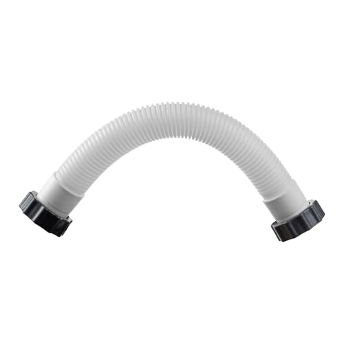 Pool Pumpe Ersatzschlauch | Ersatzschlauch für Poolpumpe Verbindungsschlauch | 3.8cm Anschluss Rohr Teile für Schwimmbad Rasen Garten von Veeteah