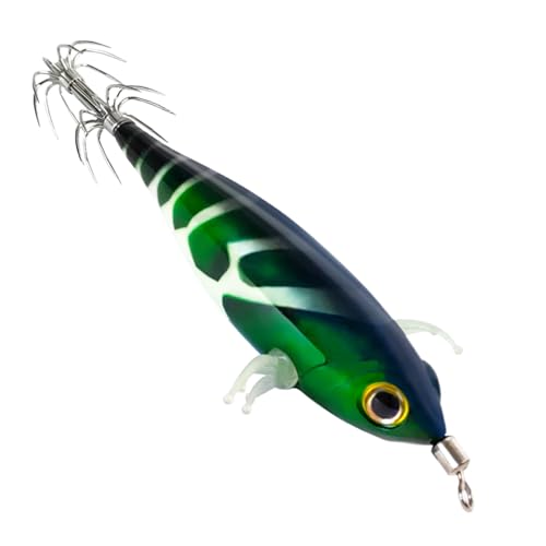 Tintenfisch-Köder - Leuchtkörper Köder,Schwimmköder Imitation Realist. fluoreszierender Angelköder für Enthusiasten Anfänger Tintenfisch-Köder - Leuchtkörper Köder,Schwimmköder Imitation Realist. fluoreszierender Angelköder für Enthusiasten Anfänger von Veeteah
