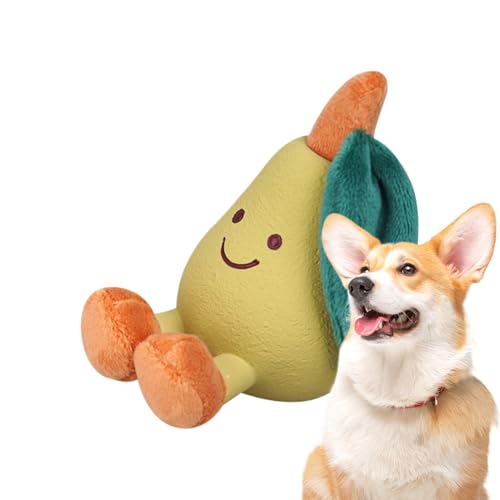 Kauspielzeug Für Hunde | Interaktive Frucht Hundekauspielzeuge mit Quietschfunktion | Kauspielzeug Stofftier für Training und Beschäftigung von Welpen Aller Größen für Innen Außen und Kauspielzeug Für Hunde | Interaktive Frucht Hundekauspielzeuge mit Quietschfunktion | Kauspielzeug Stofftier für Training und Beschäftigung von Welpen Aller Größen für Innen Außen und von Veeteah