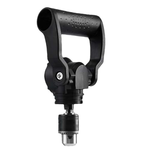 Veeteah Rechtwinkliger Bohrfutteradapter, 90-Grad-Adapter für Bohrer - Multifunktionaler ergonomischer Bohrfutteradapter,Bohreraufsatzadapter aus Metall zum Mischen von Erde und Bohren von von Veeteah