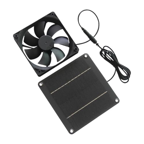 Veeteah Solarlüfter Für Hühnerstall 20W Wasserdicht - Solar Lüftungsventilator - Für Dachboden Schuppen Hundezwinger Scheune Garage Gewächshaus Markise Veeteah Solarlüfter Für Hühnerstall 20W Wasserdicht - Solar Lüftungsventilator - Für Dachboden Schuppen Hundezwinger Scheune Garage Gewächshaus Markise von Veeteah